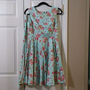 Ensnovo vintage swing dress Sz S